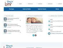 Tablet Screenshot of bmrmedical.com.br